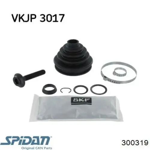 Fuelle de palier delantero exterior 300319 GKN-Spidan