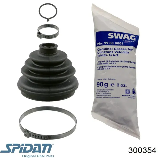 Fuelle, árbol de transmisión delantero exterior Opel Astra 51, 52, F35, M35