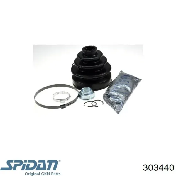 Fuelle de palier delantero exterior 303440 GKN-Spidan