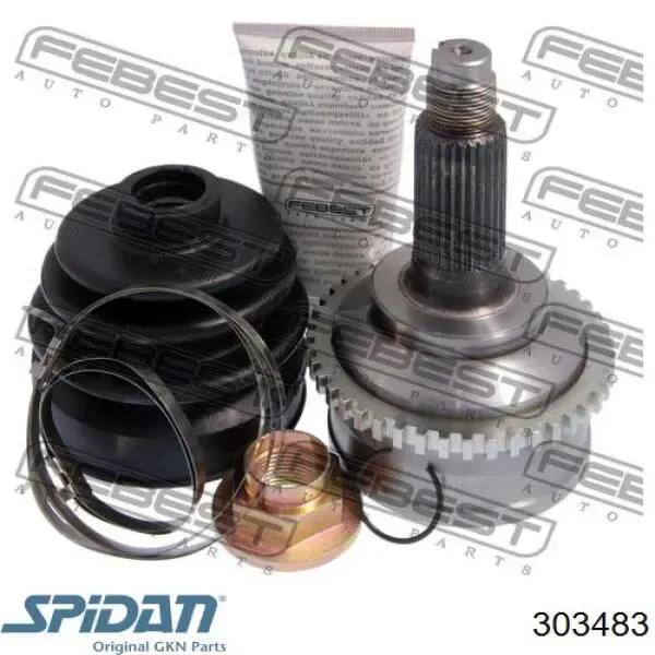 Fuelle, árbol de transmisión delantero exterior Nissan Primera P12