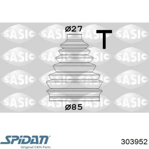 Fuelle, árbol de transmisión delantero exterior Renault Laguna 2 BG0, BG1