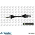 Semieje delantero izquierdo Mazda 2 DY