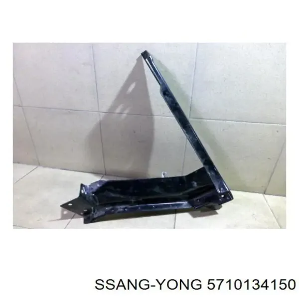Soporte izquierdo del radiador (panel de montaje de faros) 5710134150 Ssang Yong