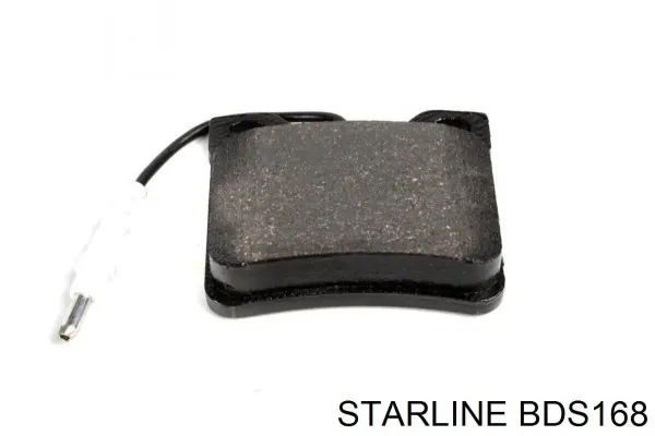 Pastillas de freno traseras BDS168 Starline