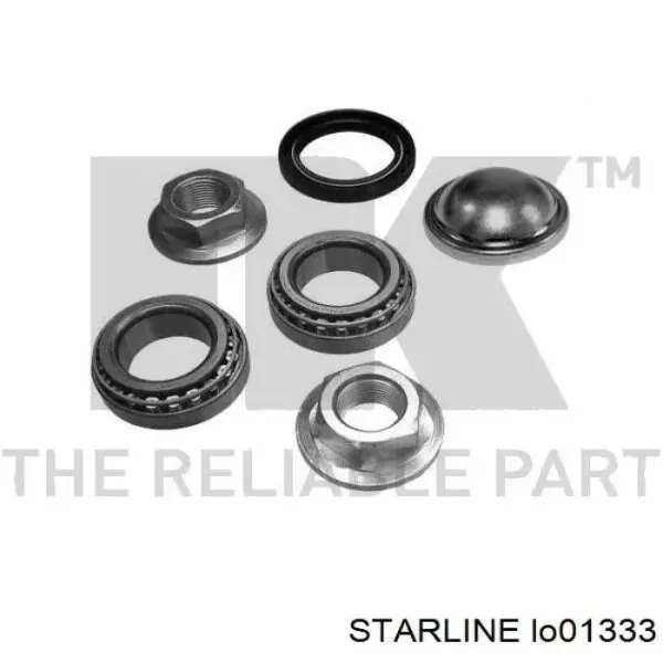 Cojinete de rueda trasero Ford Fiesta GFJ