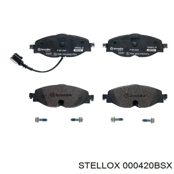 Pastillas de freno delanteras Volkswagen Passat 3G2, CB2