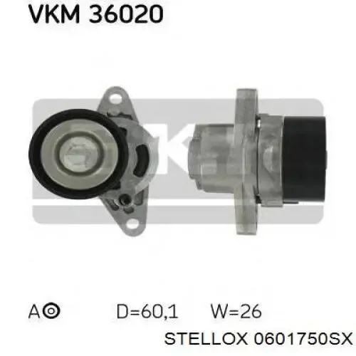Correa trapezoidal Volkswagen LT 2DB, 2DE, 2DK