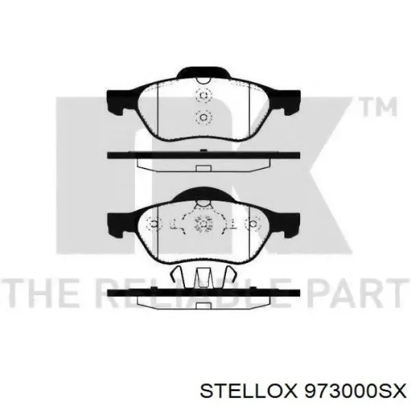 Pastillas de freno delanteras Renault Laguna 2 BG0, BG1