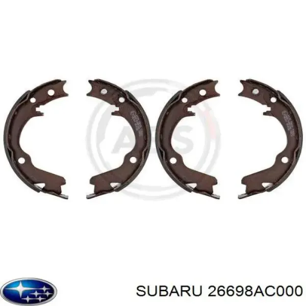 Juego de zapatas de frenos, freno de estacionamiento Subaru Legacy 2 BD, BG