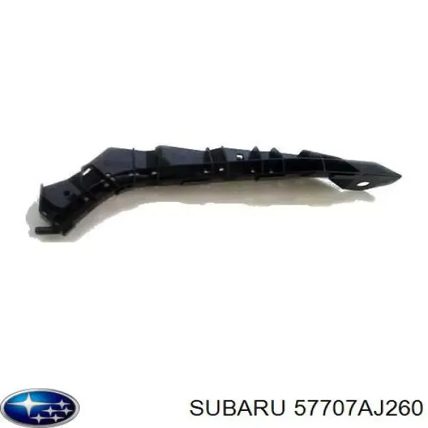 Soporte exterior derecho del parachoques delantero 57707AJ260 Subaru