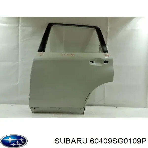Puerta trasera izquierda 60409SG0109P Subaru