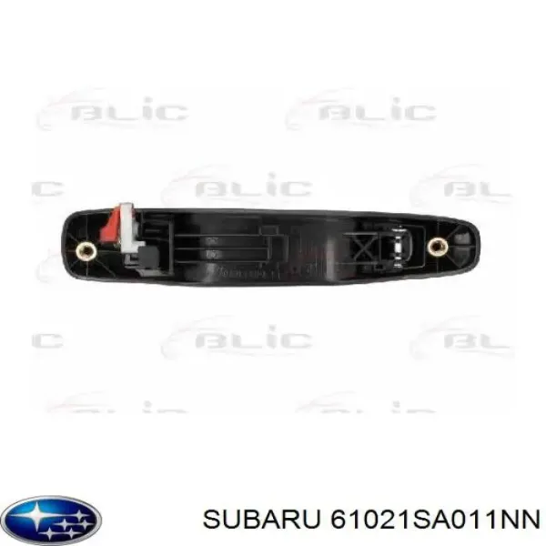 Manija exterior izquierda de puerta delantera 61021SA011NN Subaru