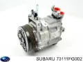 Compresor de aire acondicionado Subaru Forester S11, SG