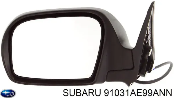 Espejo de retrovisor izquierdo Subaru Legacy III
