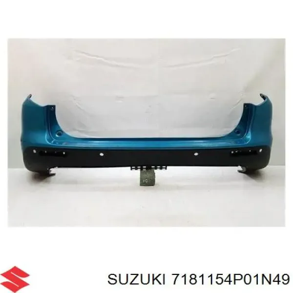 Parachoques trasero 7181154P01N49 Suzuki