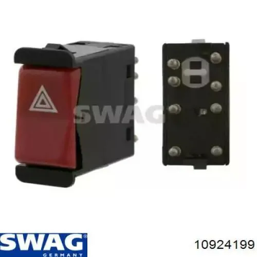 Boton de luz de emergencía 10924199 Swag