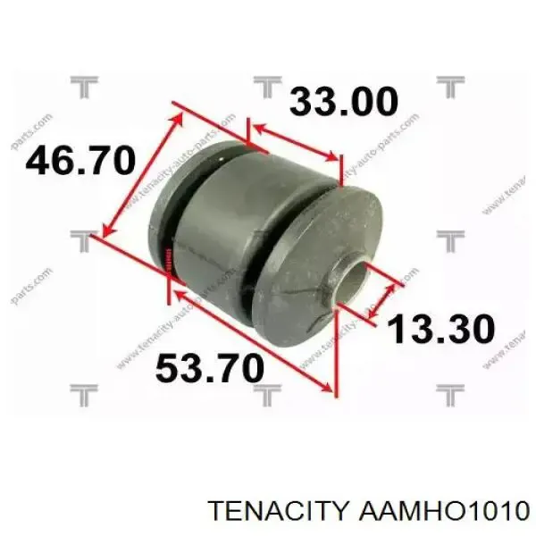 Silentblock del brazo de suspensión AAMHO1010 Tenacity