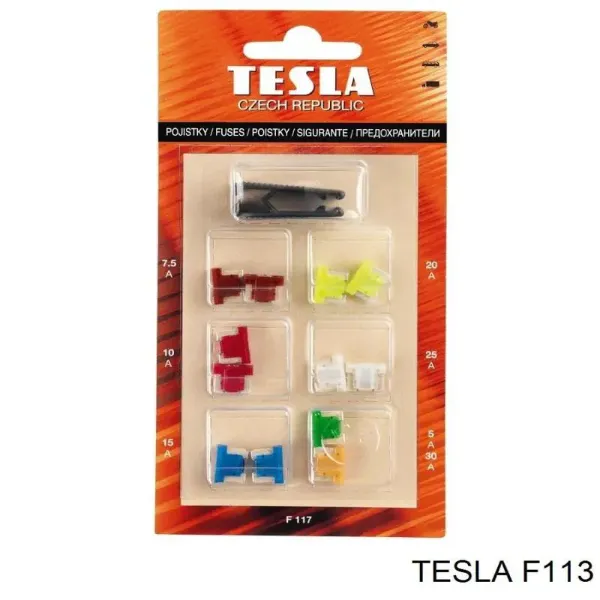 Fusibles F113 Tesla