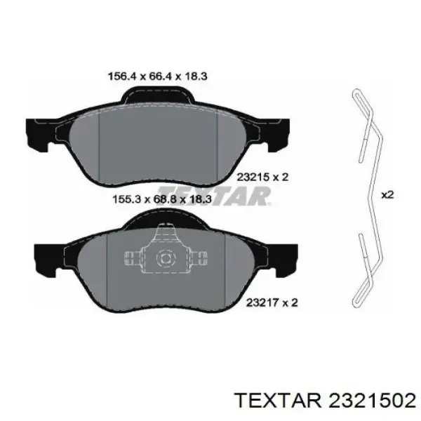 Pastillas de freno delanteras Renault Laguna 2 BG0, BG1
