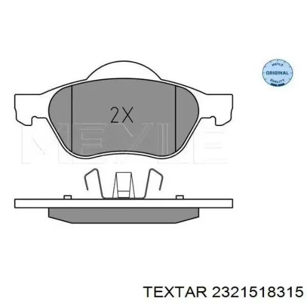 Pastillas de freno delanteras Renault Laguna 2 BG0, BG1