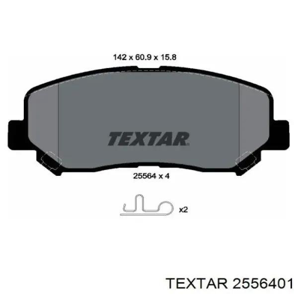 Pastillas de freno delanteras Mazda CX-5 1 KE, GH