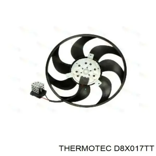 Ventilador del motor D8X017TT Thermotec