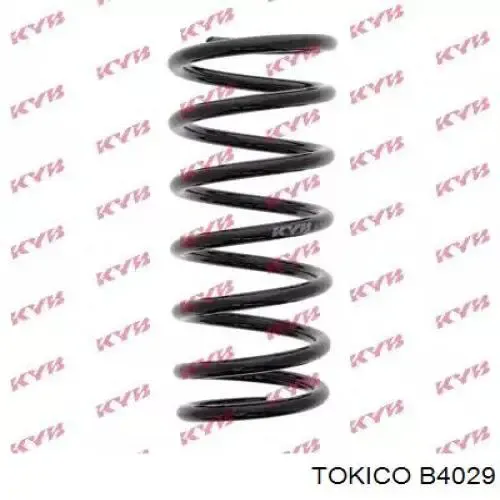 Amortiguador delantero izquierdo B4029 Tokico