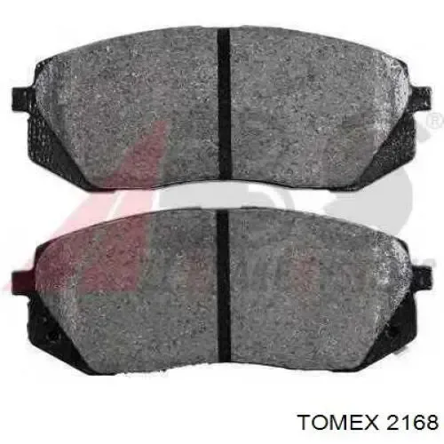 Zapatas de freno de mano 2168 Tomex