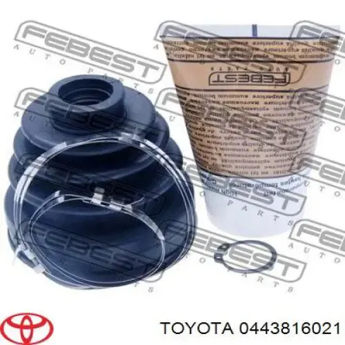Fuelle, árbol de transmisión delantero exterior Toyota Celica T16