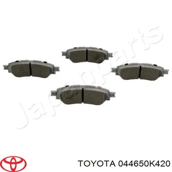 Pastillas de freno 044650K420 Toyota