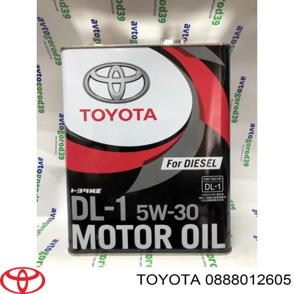 Aceite de motor 0888012605 Toyota