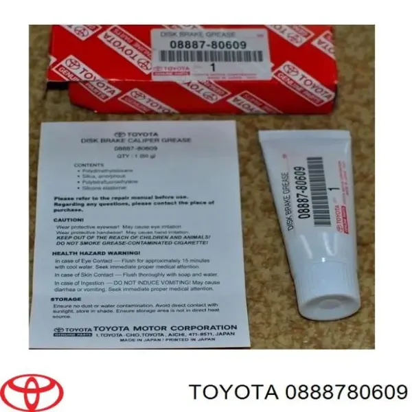Grasa para sistemas de frenos 0888780609 Toyota