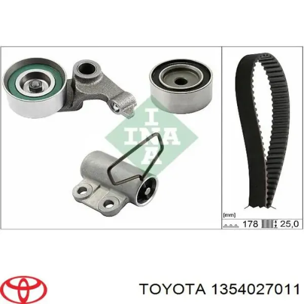 1354027011 Toyota Tensor de la correa de distribución