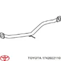 Silenciador central Toyota Corolla E15