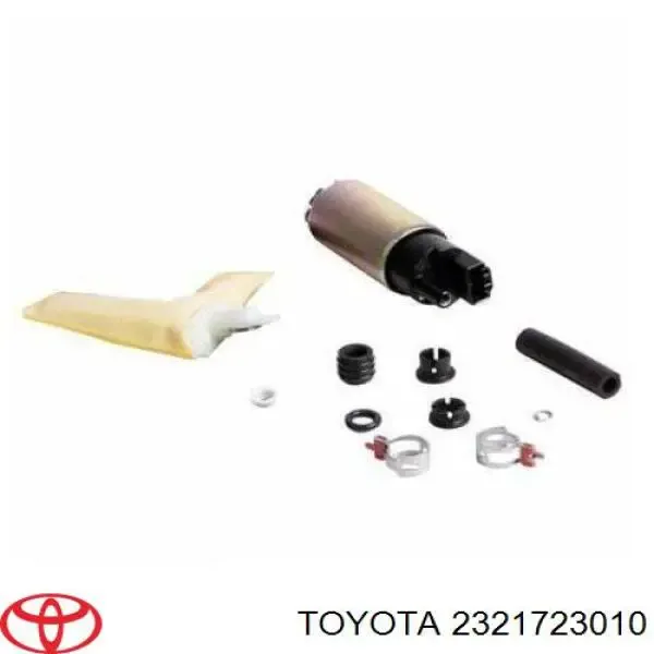Filtro, unidad alimentación combustible Toyota 2321723010 precio, desde