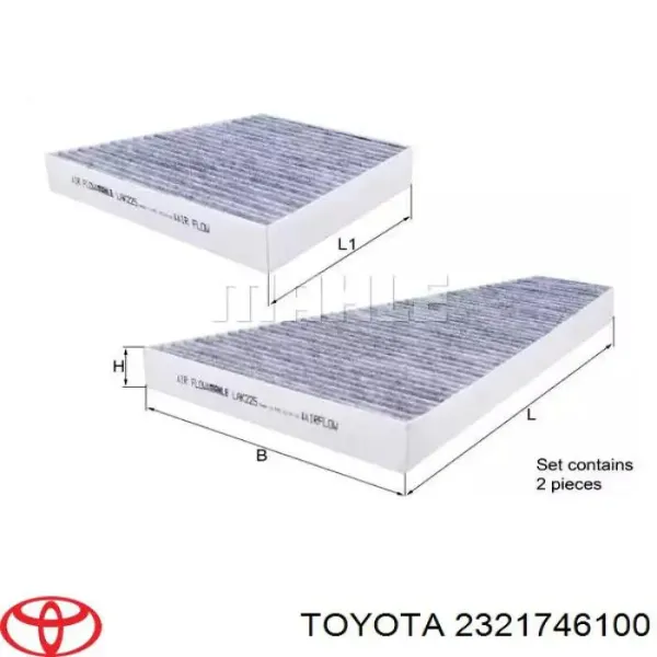 Filtro, unidad alimentación combustible Toyota Corolla E12U