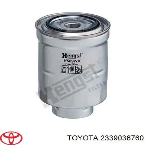 Filtro de combustible 2339036760 Toyota