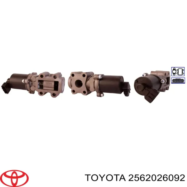 Válvula, AGR Toyota Corolla R10