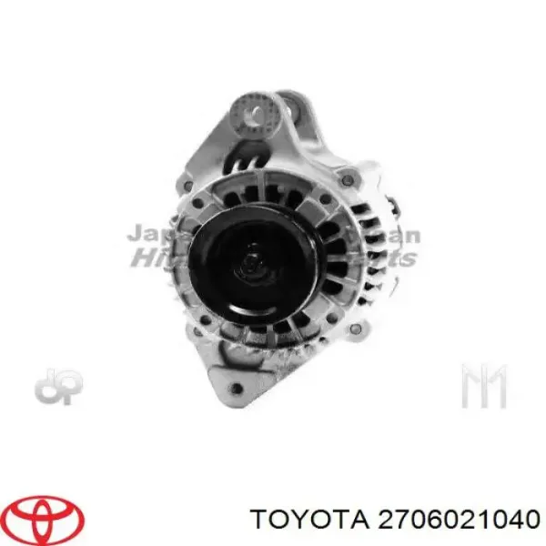 Alternador 2706021040 Toyota