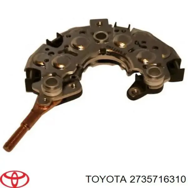 Alternador Diodo Puente Rectificador Toyota Corolla E12