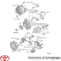 Portaescobillas de alternador Toyota RAV4 SXA 10