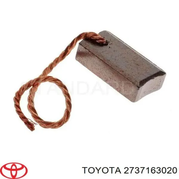 Escobilla de carbón, alternador Toyota Corolla E12