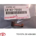 Portaescobillas motor de arranque Toyota Hilux N