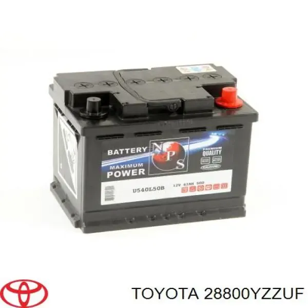 Batería 28800YZZUF Toyota