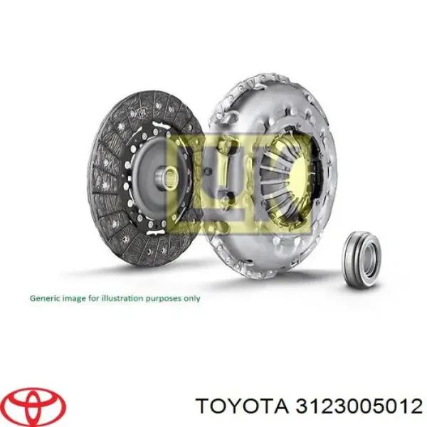 Cojinete de desembrague Toyota Corolla R10