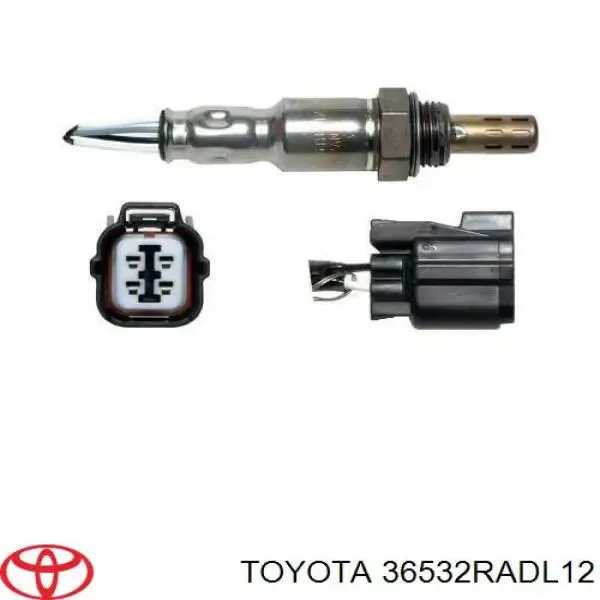 Sonda lambda de oxígeno posterior al catalizador 36532RADL12 Toyota