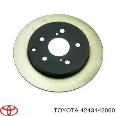 Disco de freno trasero TOYOTA 4243142060