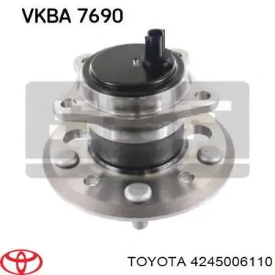Cubo de rueda trasero derecho TOYOTA 4245006110