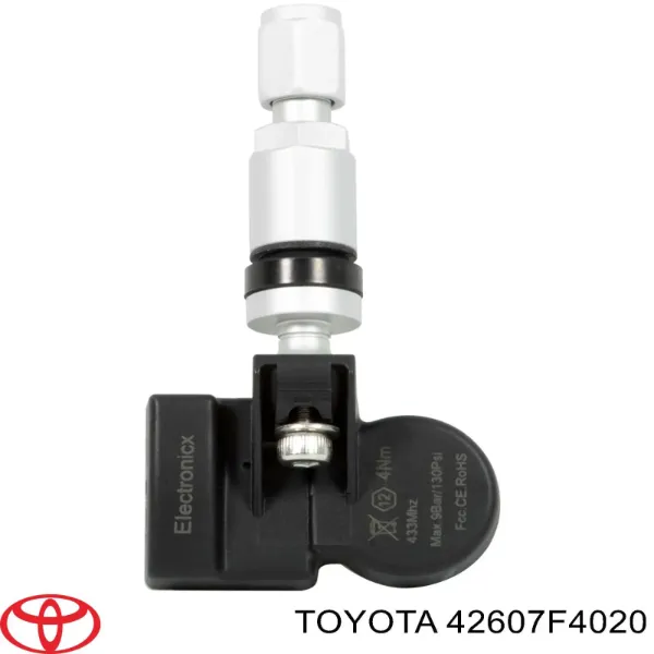 Sensor de presion de llantas Toyota 42607F4020VK precio, desde
