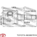 Junta homocinética interna delantera derecha Toyota Camry V20